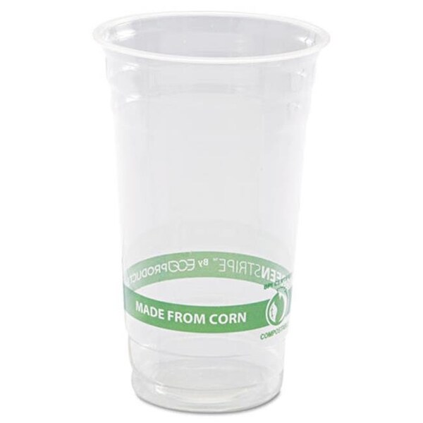 Eco-Products Eco-Products; Inc. EPCC24GS GreenStripe PLA Cold Cups; 24oz; Clear; 1000/Carton EPCC24GS - main